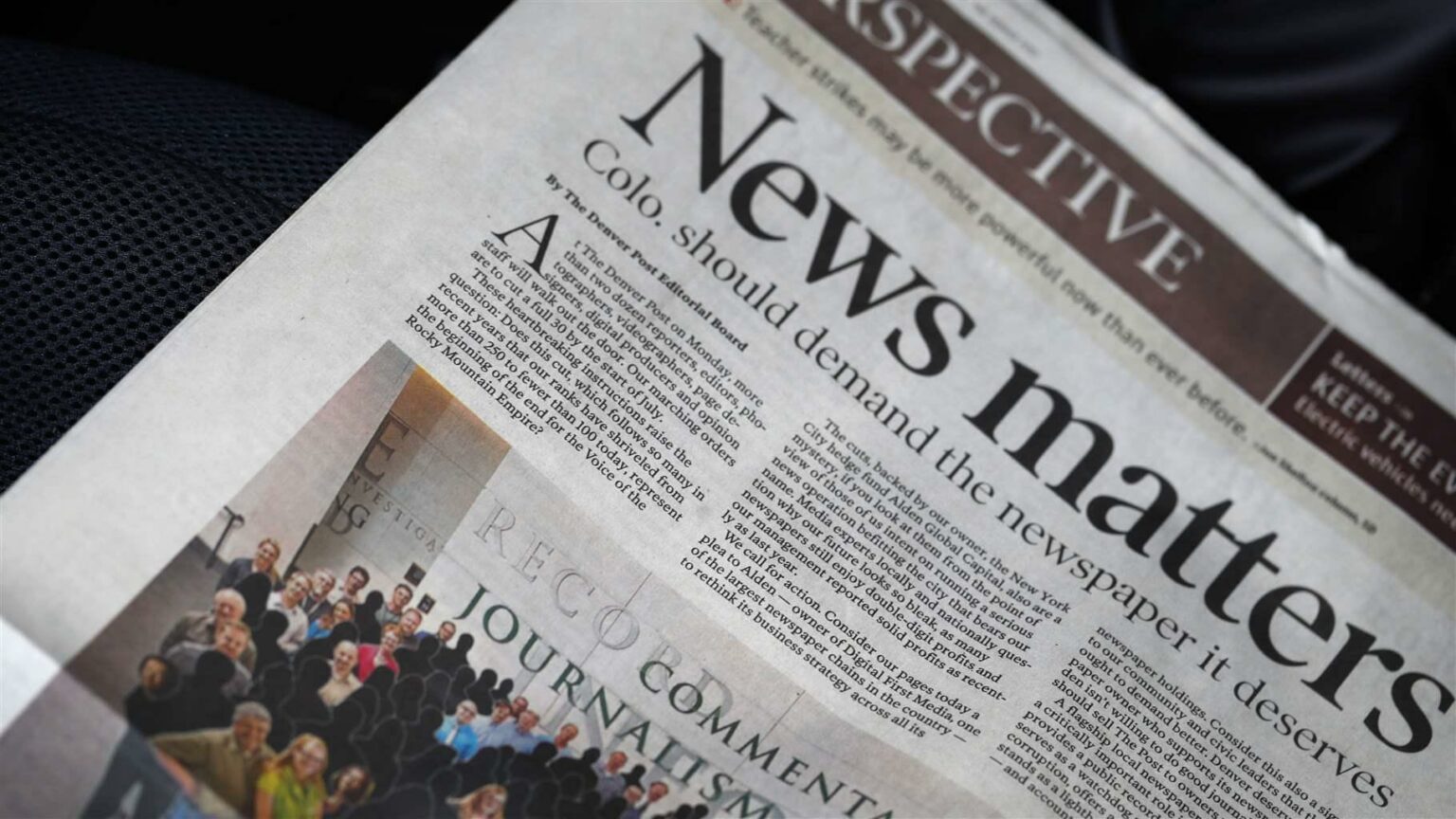 Before its News
