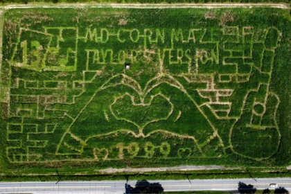 taylor swift corn maze