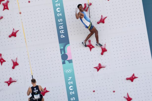 sport climbing combined olympics