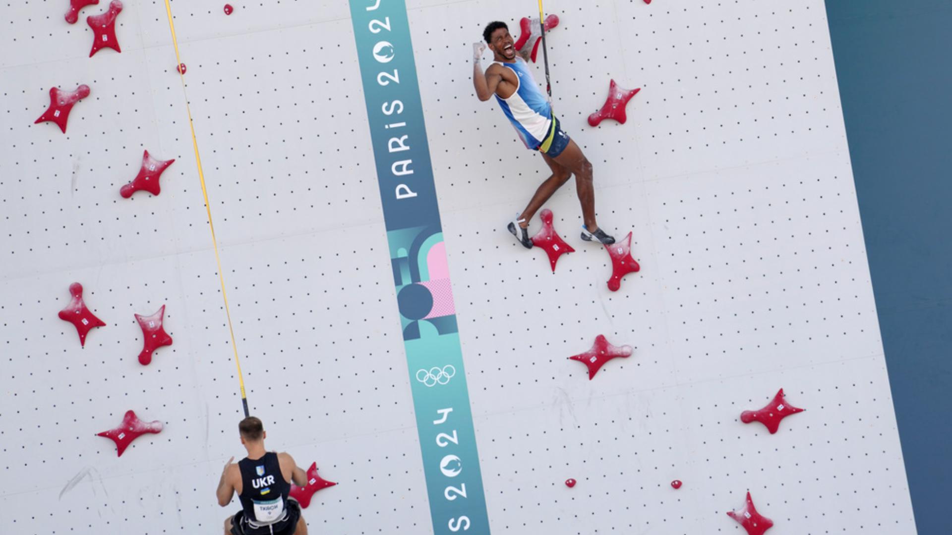 sport climbing combined olympics